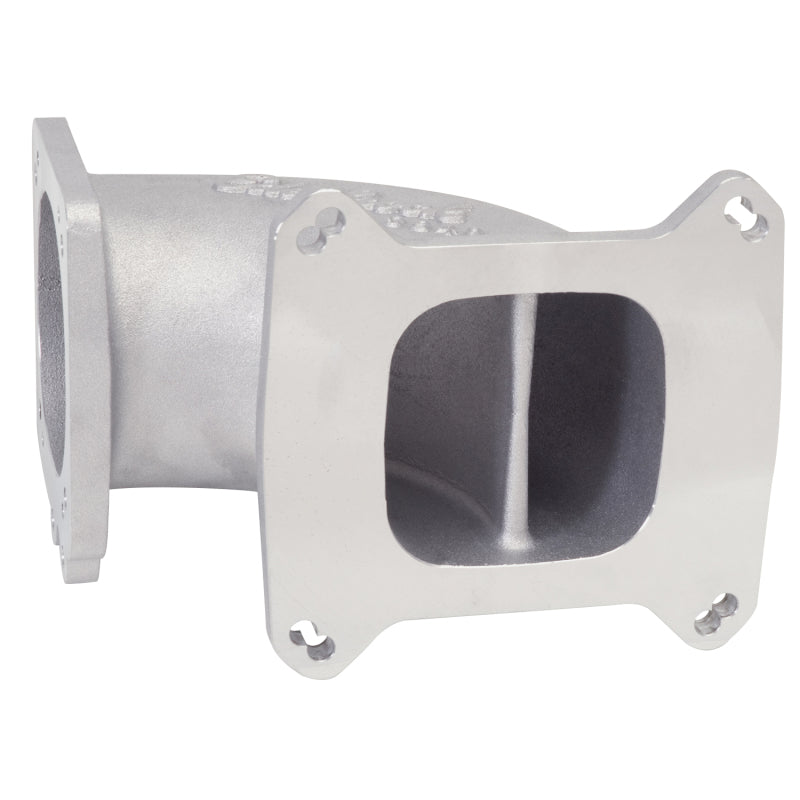 Edelbrock High Flow Intake Elbow 95mm Throttle Body to Square-Bore Flange As-Cast Finish - DTX Performance