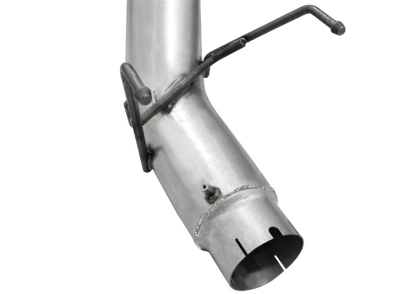 aFe Atlas 5in DPF-Back Aluminized Steel Exh Dodge RAM Diesel 13-14 6.7L (td) Mega Cab w/Polished Tip - DTX Performance