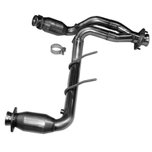 Load image into Gallery viewer, Kooks 09-10 Ford F-150/ Ford Raptor 5.4L 3V 2 1/2in x 2 1/2in OEM Exhaust GREEN Cat Y Pipe - DTX Performance