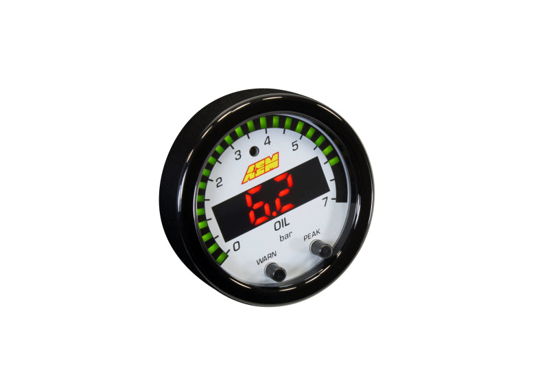 AEM X-Series Pressure 0-100psi Gauge Kit - DTX Performance