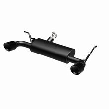 Load image into Gallery viewer, MagnaFlow 07-17 Jeep Wrangler JK 3.8/3.6L Dual Split Rear Exit Black Axle-Back Exhaust - DTX Performance