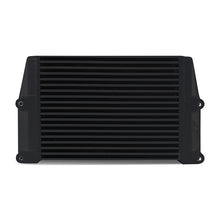 Load image into Gallery viewer, Mishimoto Heavy-Duty Oil Cooler - 10in. Same-Side Outlets - Black - DTX Performance