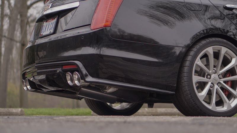 Stainless Works 2016-18 Cadillac CTS-V Sedan Catback System Resonated X-Pipe Dual-Mode Mufflers - DTX Performance