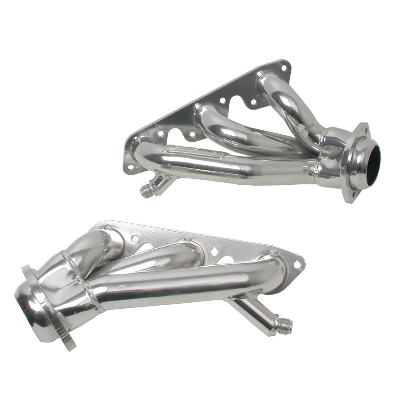 BBK 99-04 Mustang V6 Shorty Tuned Length Exhaust Headers - 1-5/8 Silver Ceramic - DTX Performance