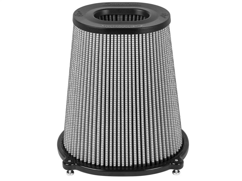 aFe Quantum Pro DRY S Air Filter Inverted Top - 5.5inx4.25in Flange x 9in Height - Dry PDS - DTX Performance