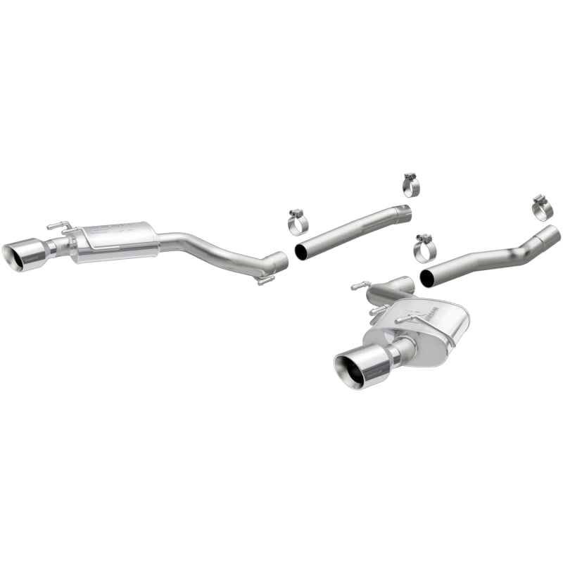 MagnaFlow 10-11 Camaro 6.2L V8 2.5 inch Street Series Axle Back Stainless Cat Back Exhaus - DTX Performance