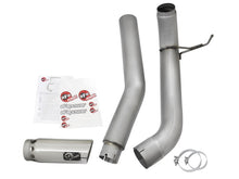 Load image into Gallery viewer, aFe Atlas Exhaust 5in DPF-Back Exhaust Aluminized Steel 2016 Nissan Titan XD V8-5.0L w/ Polished Tip - DTX Performance