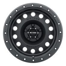 Load image into Gallery viewer, Method MR307 Hole 17x8.5 0mm Offset 5x5 94mm CB Matte Black Wheel - DTX Performance