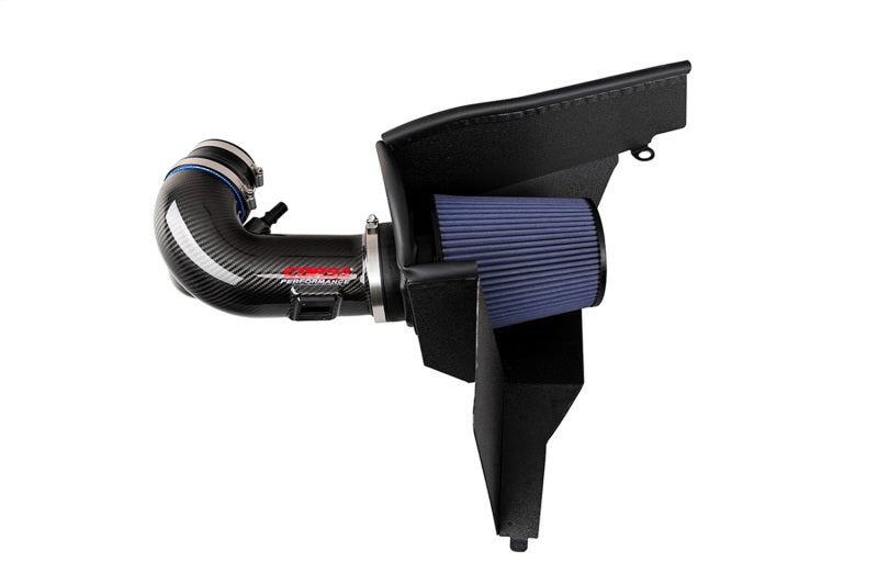 Corsa 2018+ Ford Mustang GT 5.0L V8 MaxFlow 5 Oiled Open Element Carbon Fiber Air Intake - Black - DTX Performance