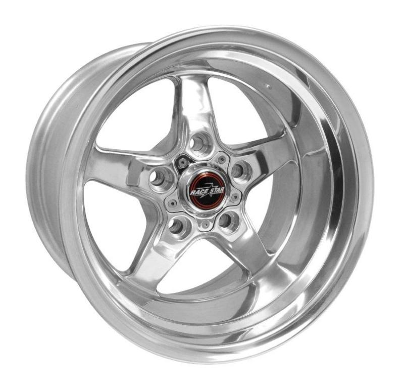 Race Star 92 Drag Star 15x10.00 5x4.75bc 4.50bs Direct Drill Polished Wheel - DTX Performance