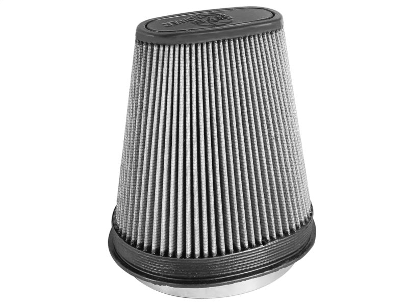 aFe Magnum FLOW Air Filter Pro DRY S (7-3/4x5-3/4in) F x (9x7in) B x (6x2-3/4in) T x (9-1/2in) H - DTX Performance