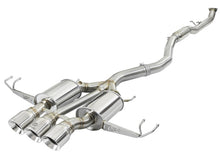 Load image into Gallery viewer, aFe Takeda 3in 304 SS Cat-Back Exhaust w/ Tri-Polished Tips 17-18 Honda Civic Type R L4 2.0L (t) - DTX Performance