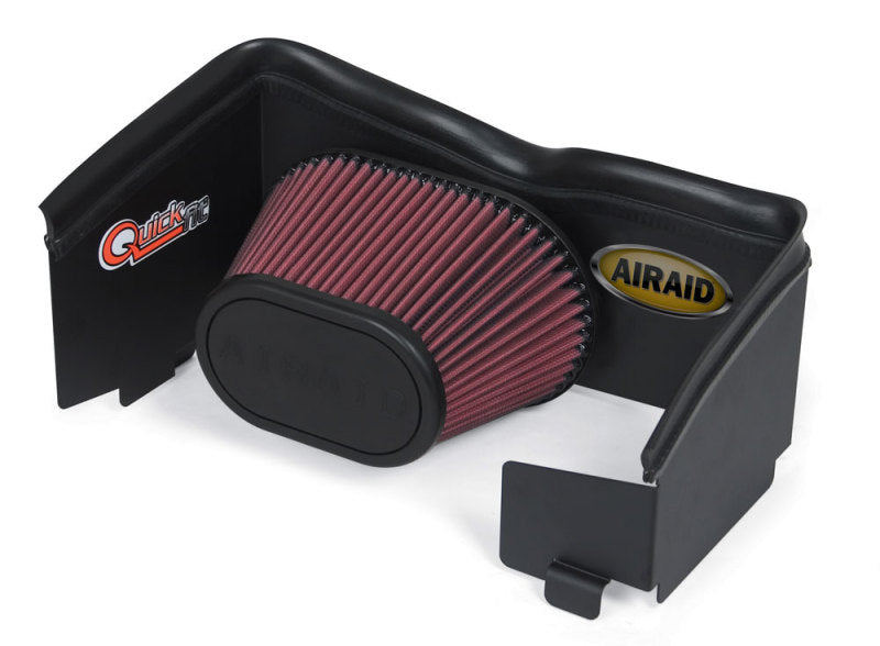 Airaid 05-11 Dodge Dakota/06-09 Mitsu Raider 3.7/4.7L CAD Intake System w/o Tube (Dry / Red Media) - DTX Performance