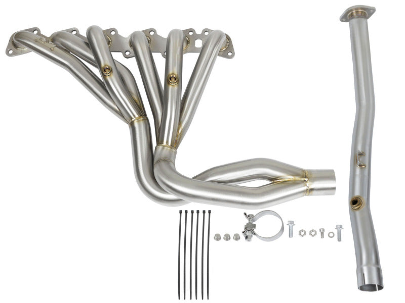 aFe Twisted Steel Tri-Y Headers/Connection Pipes (Race) 01-16 Nissan Patrol (Y61) 4.8L - DTX Performance