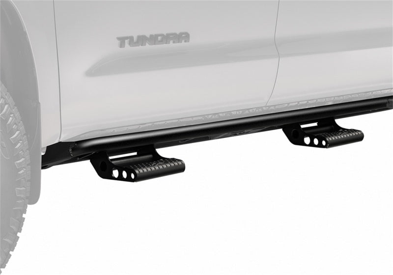 N-Fab RKR Step System 2019 Chevy/GMC 1500 Crew Cab - Cab Length - Tex. Black - 1.75in - DTX Performance