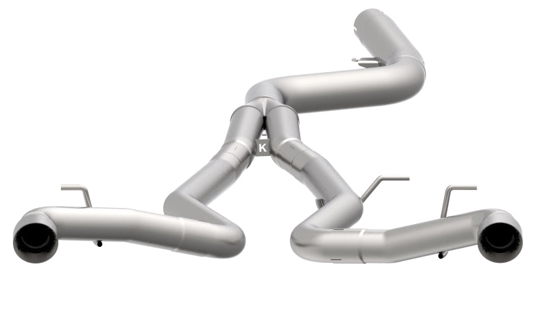 Kooks 2020 Toyota Supra 3.5in x 3in SS Muffler Delete Catback Exhaust w/Polished Tips - DTX Performance