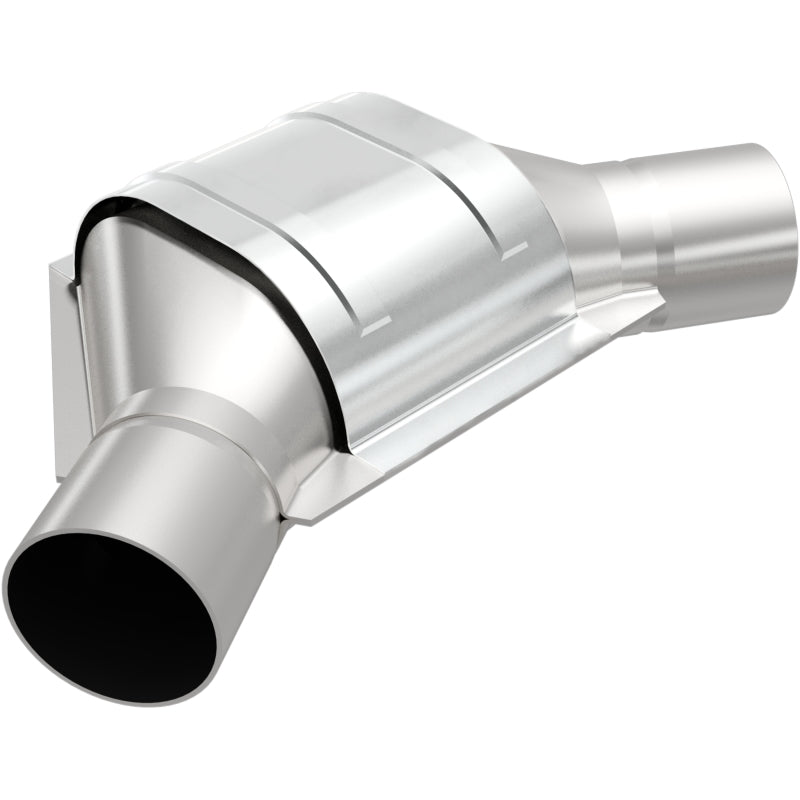 MagnaFlow Conv Univ 2.00inch Angled Inlet/Outlet - DTX Performance