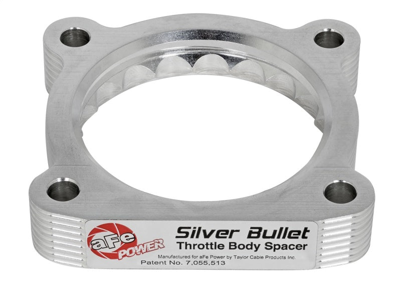 aFe Silver Bullet Throttle Body Spacers TBS 10-16 Nissan Patrol (Y62) V8-5.6L (320hp) - DTX Performance