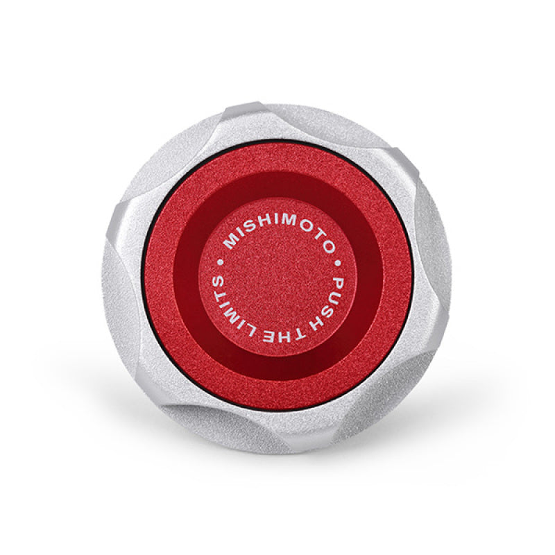 Mishimoto 2015+ Ford Mustang EcoBoost/2013+ Ford Focus ST Oil Filler Cap - Red - DTX Performance