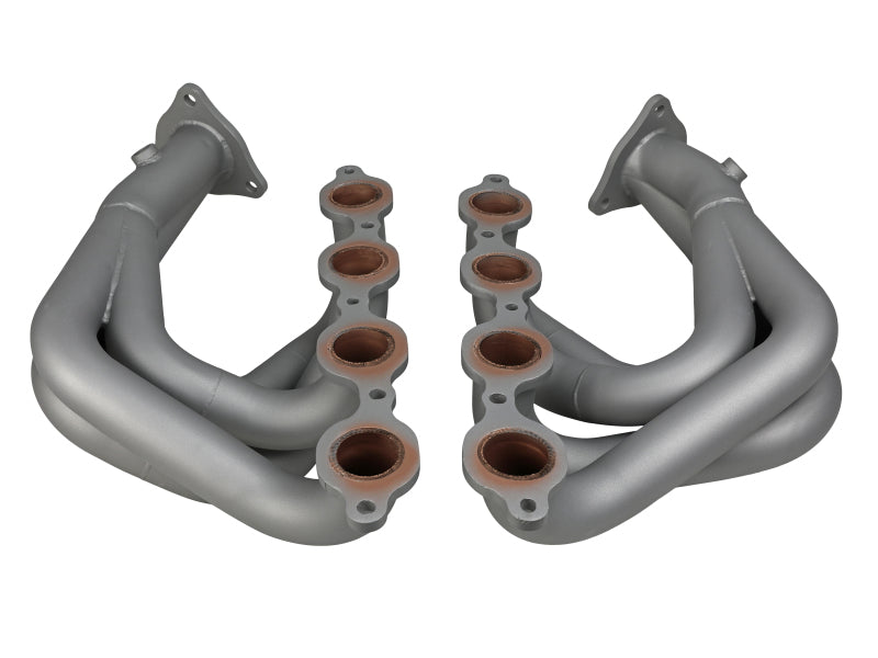 aFe Twisted 304SS Header 2020 Chevy Corvette (C8) 6.2L V8 - Titanium Ceramic Coated - DTX Performance