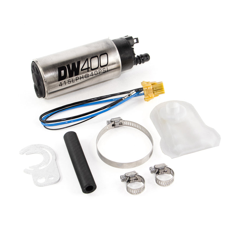 DeatschWerks 415LPH DW400 In-Tank Fuel Pump w/ 9-1042 Install Kit 89-93 Mazda MX-5/Miata - DTX Performance