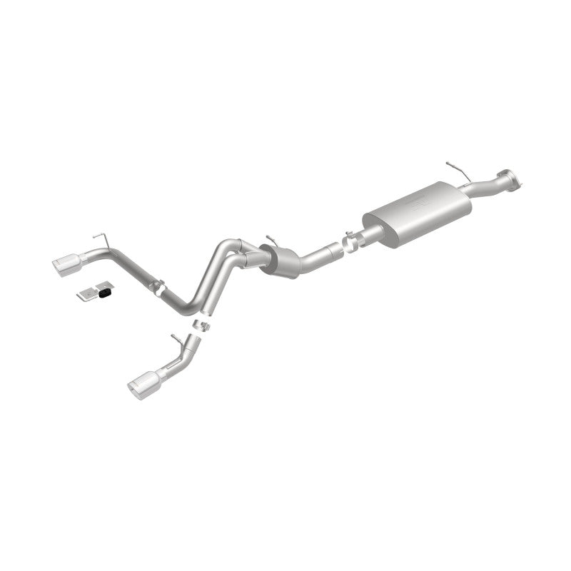 MagnaFlow Sys C/B 07 GM Hummer H2 Split Rear - DTX Performance