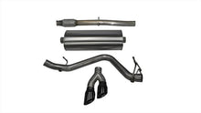 Load image into Gallery viewer, Corsa 14-17 Chevy Silverado 5.3L V8 CC / SB 3in Single Side Exit Touring Cat-Back Exhaust Black Tips - DTX Performance