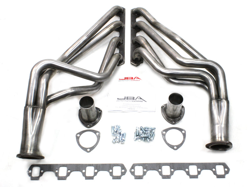 JBA 65-73 Ford Mustang 260-302/71-73 Ford 260-351W SBF 1-5/8in Primary Raw 409SS Long Tube Header - DTX Performance