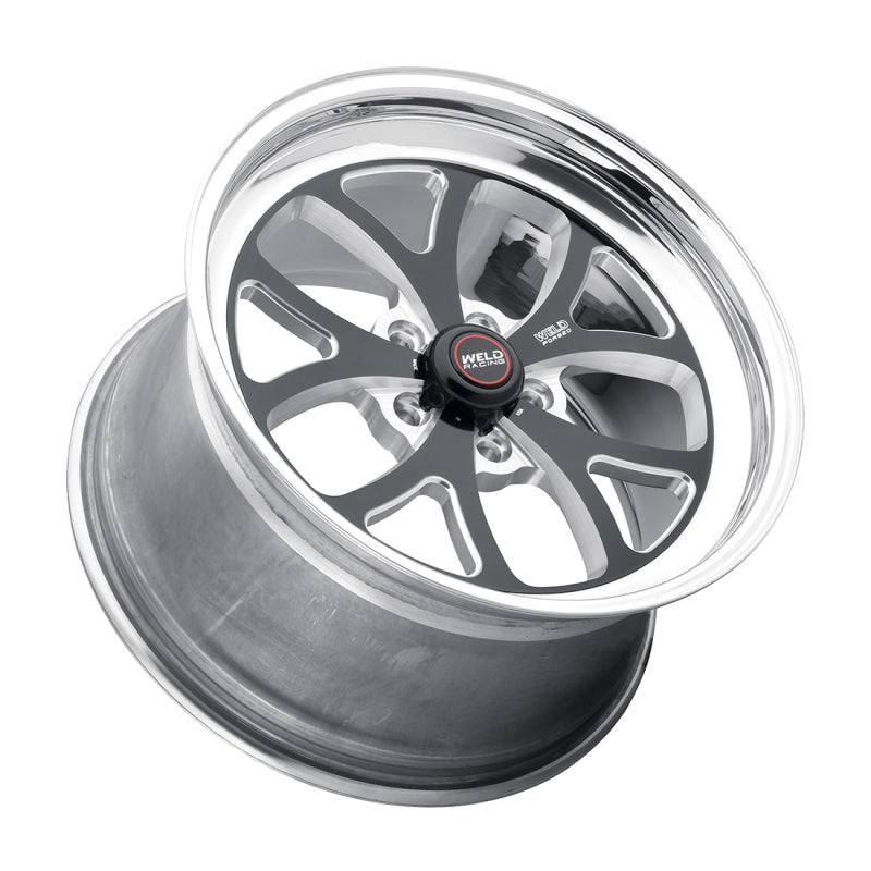 Weld S76 20x7 / 5x115mm BP / 4.3in. BS Black Wheel (High Pad) - DTX Performance