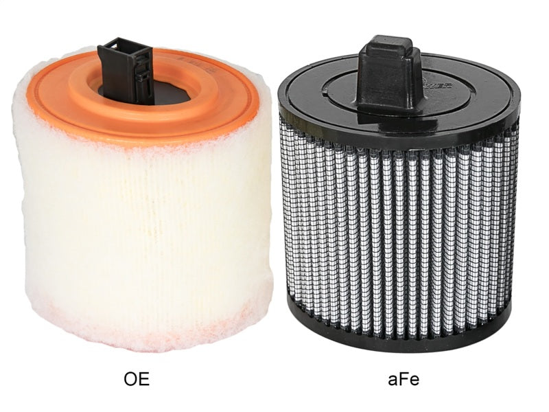 aFe MagnumFLOW Air Filters OER Pro Dry S A/F 16-17 Cadillac ATS-V V6-3.6L (tt) - DTX Performance