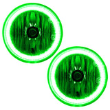 Oracle Lighting 07-09 Jeep Patriot Pre-Assembled LED Halo Fog Lights -Green