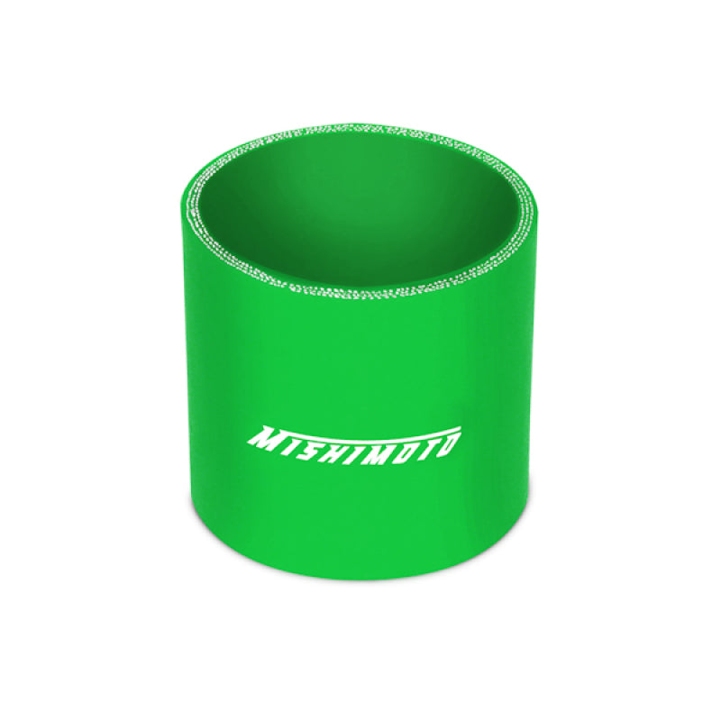 Mishimoto 3.0in. Straight Coupler Green - DTX Performance