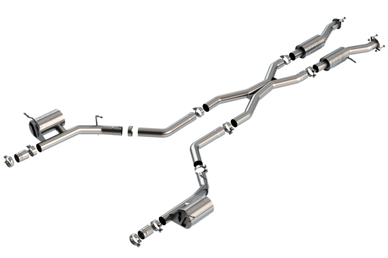 Borla 2021+ Dodge Durango SRT Hellcat 6.2L V8 AWD ATAK Cat-Back Exhaust System - Factory Tips - DTX Performance