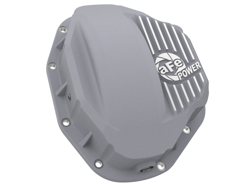 afe Rear Differential Cover (Raw; Street Series); Dodge Diesel Trucks 94-02 L6-5.9L (td) - DTX Performance