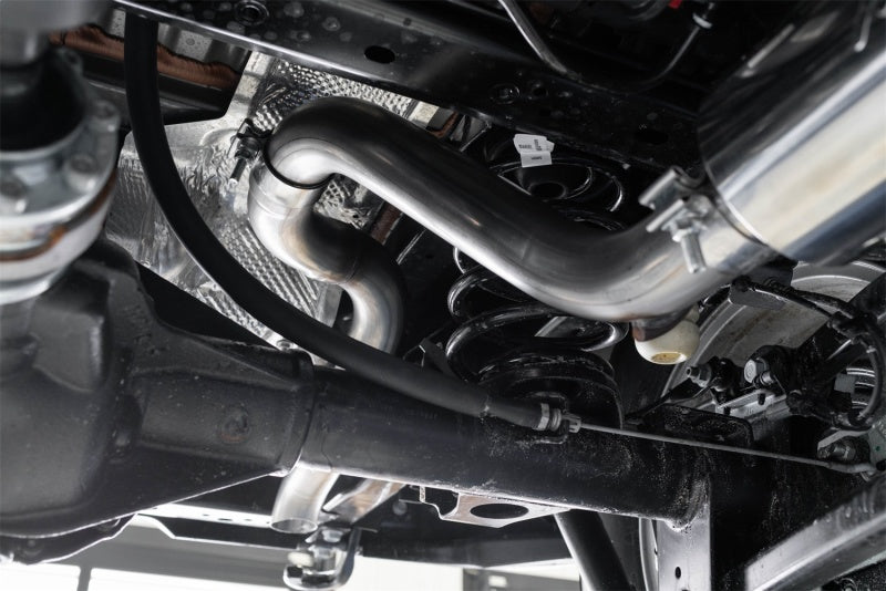 MBRP 18-20 Jeep Wrangler JL 2.5in Single Rear Exit Cat Back Exhaust - T304 - DTX Performance