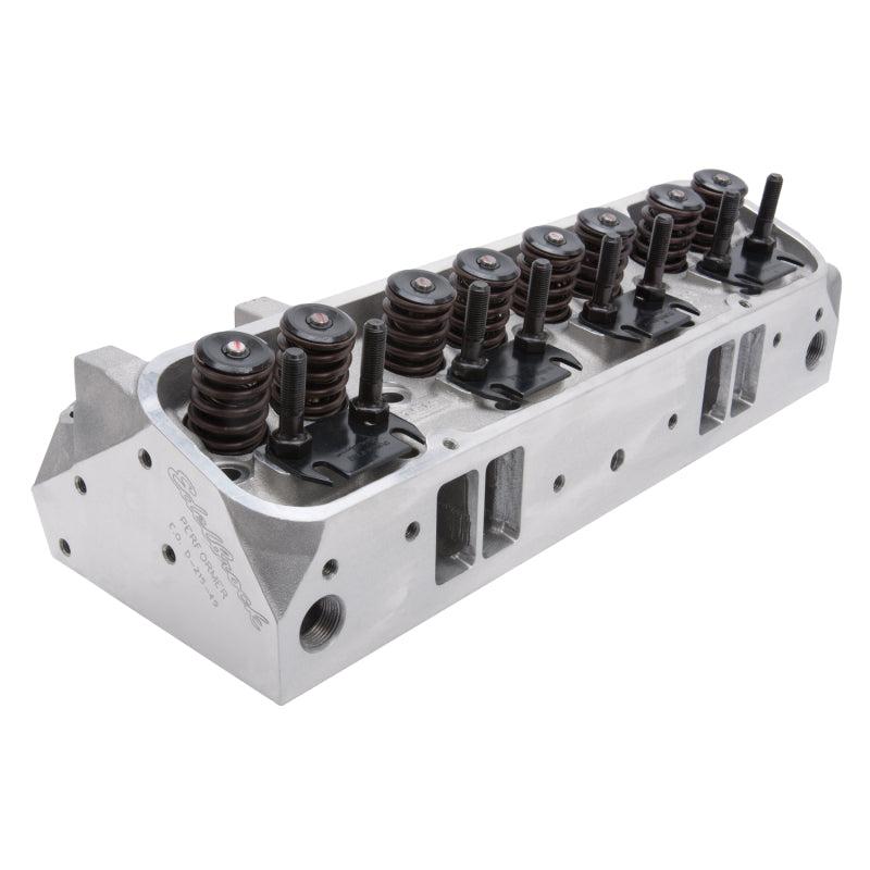 Edelbrock Cylinder Head Performer RPM CNC Pontiac 1962-1969 455 CI V8 87 cc Combustion Chamber - DTX Performance