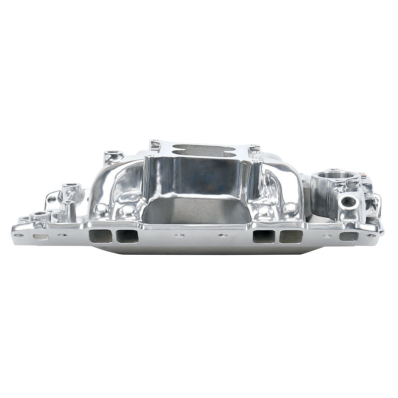 Edelbrock Polished S/B Chevy RPM Air-Gap Manifold - DTX Performance