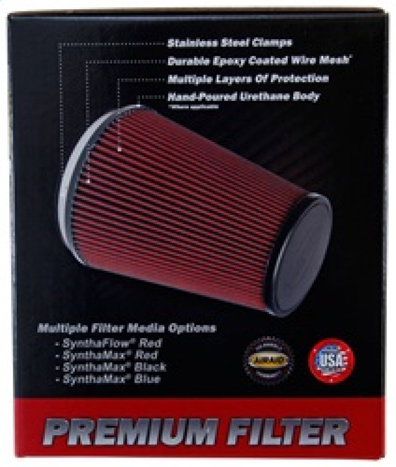 Airaid Universal Air Filter - Cone 6 x 7 1/4 x 4 3/4 x 6 - Blue SynthaMax - DTX Performance