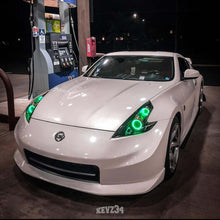 Load image into Gallery viewer, Oracle Nissan 370 Z 09-20 LED Dual Halo Kit - Red - DTX Performance