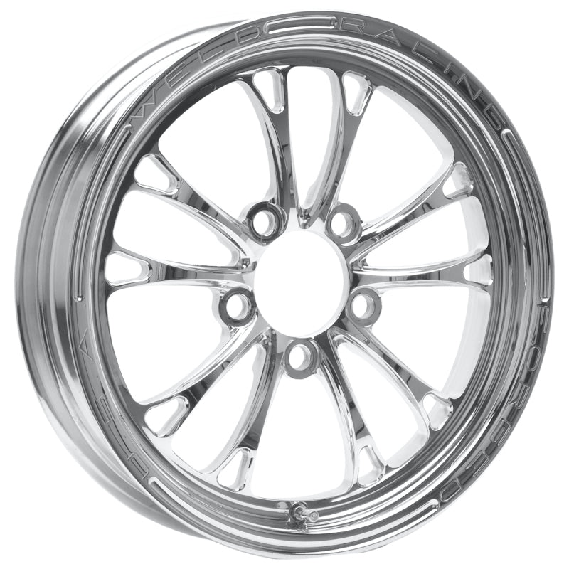 Weld V-Series 1-Piece 15x3.5 / 5x4.5 BP / 2.25in. BS Polished Wheel - Non-Beadlock - DTX Performance