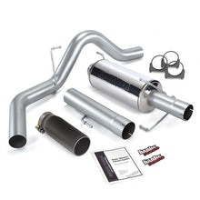 Load image into Gallery viewer, Banks Power 04-07 Dodge 5.9L 325Hp CCLB Monster Exhaust System - SS Single Exhaust w/ Black Tip - DTX Performance