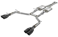 Load image into Gallery viewer, aFe MACH Force-Xp 2-1/2in 304 SS Cat-Back Exhaust 15-21 Dodge Challenger V6-3.6L - Quad Black Tip - DTX Performance