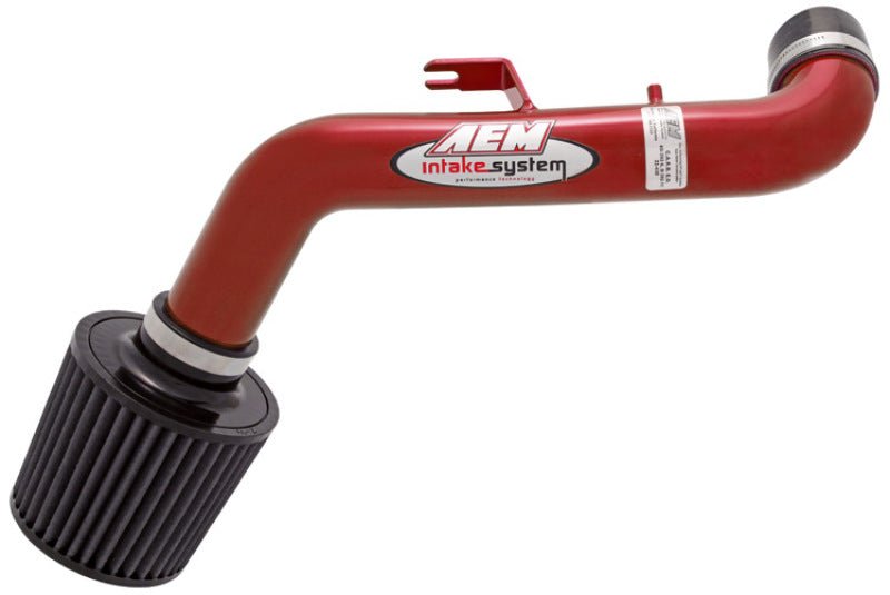 AEM 95-99 Eclipse 2.0 Non-Turbo Red Short Ram Intake - DTX Performance