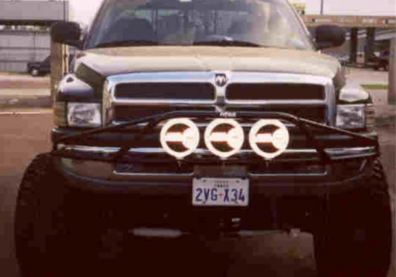 N-Fab Pre-Runner Light Bar 94-01 Dodge Ram 1500/2500/3500 - Tex. Black - DTX Performance