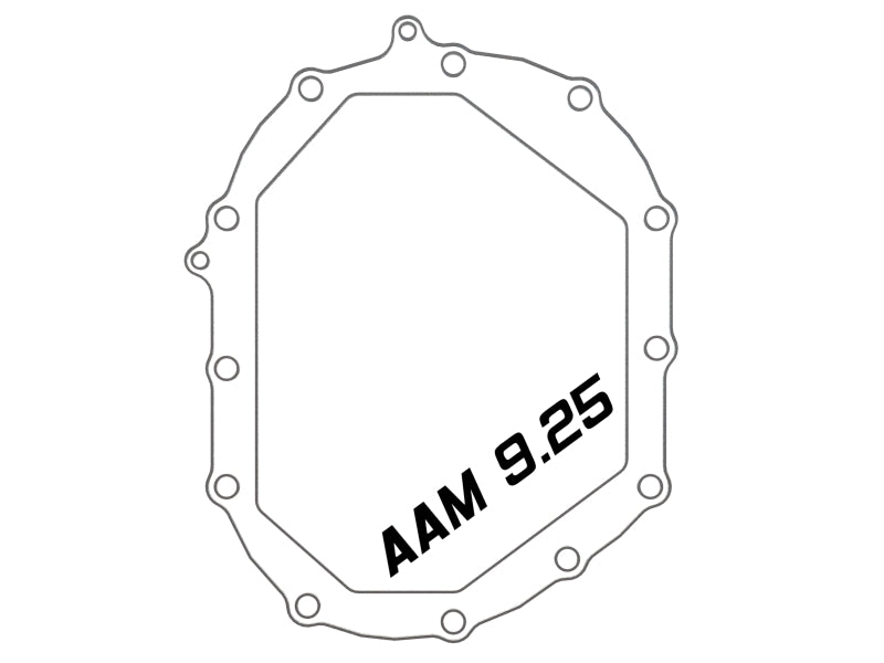 aFe Power 11-18 GM 2500-3500 AAM 9.25 Axle Front Differential Cover Raw Machined Street Series - DTX Performance