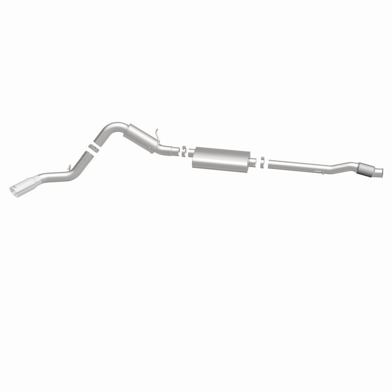 MagnaFlow 2014 Chevy/GMC Silverado/Sierra 1500 V8 6.2L SS Cat-Back Single P/S Rear Side Exit Exhaust - DTX Performance