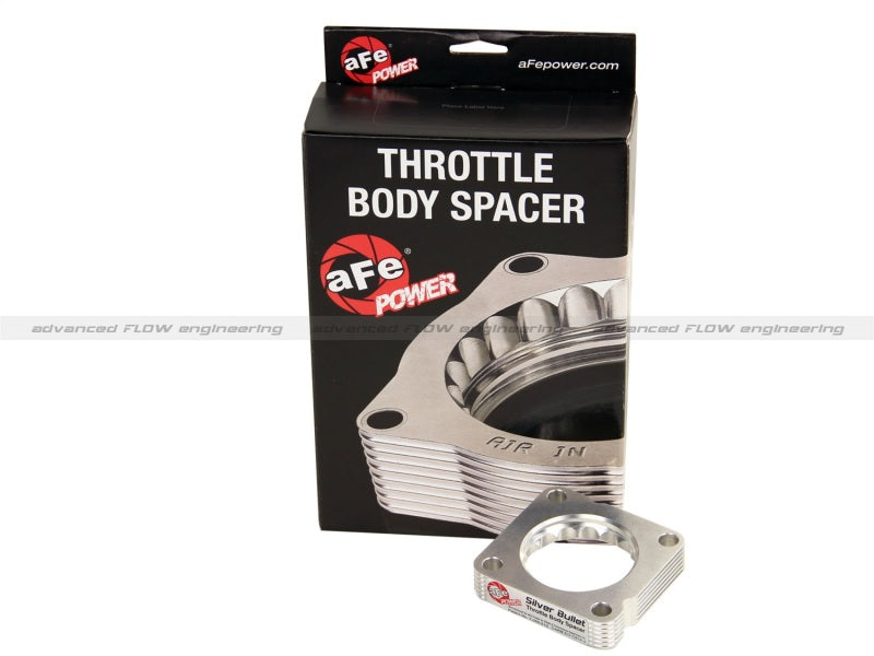 aFe Silver Bullet Throttle Body Spacer 12 Honda Civic Si  / 08-12 Honda Accord / 09-12 Acura TSX - DTX Performance