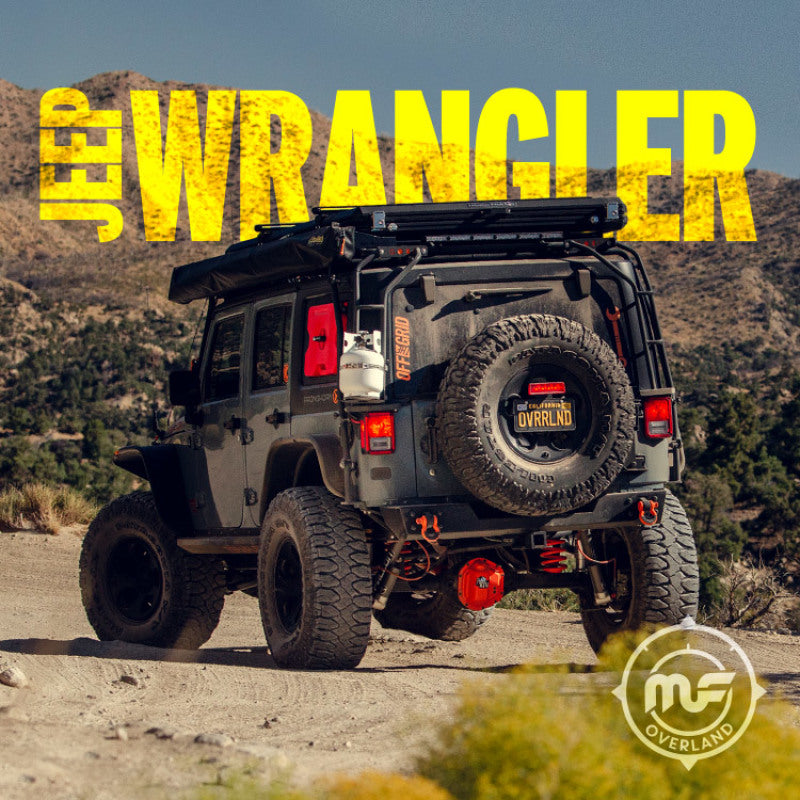 MagnaFlow 12-18 Jeep Wrangler 2.5in Overland Series Cat-Back Exhaust - DTX Performance