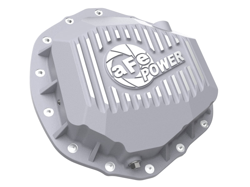 aFe Street Series Rear Differential Cover Raw w/ Machined Fins 19-20 Ram 2500/3500 - DTX Performance