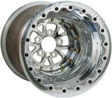 Load image into Gallery viewer, Weld V-Series 16x16 / 5x4.75 BP / 4in. BS Polished Wheel - Polished Double Beadlock - DTX Performance